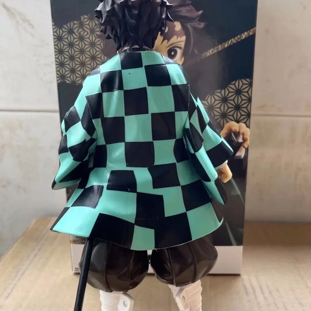 Hot Demon Slayer Grandista Tanjiro Kamado Zenitsu Agatsuma Figurine Anime Character Model Collectible Gift