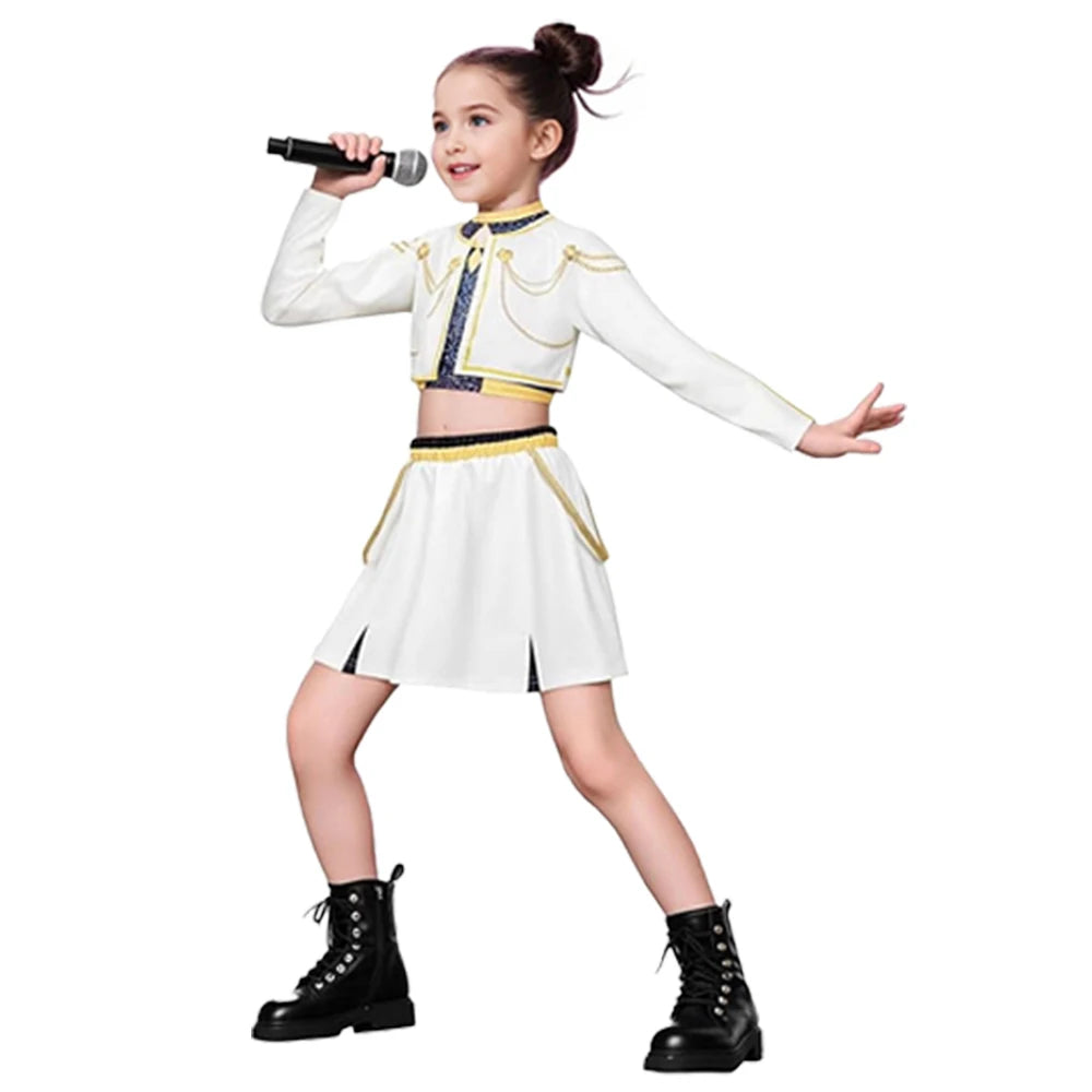 Anime Film Zoey Cosplay Costume Set Girl K-Pop Idol Group Roleplay Clothing Halloween Carnival Stage Performance Clothes Outfits