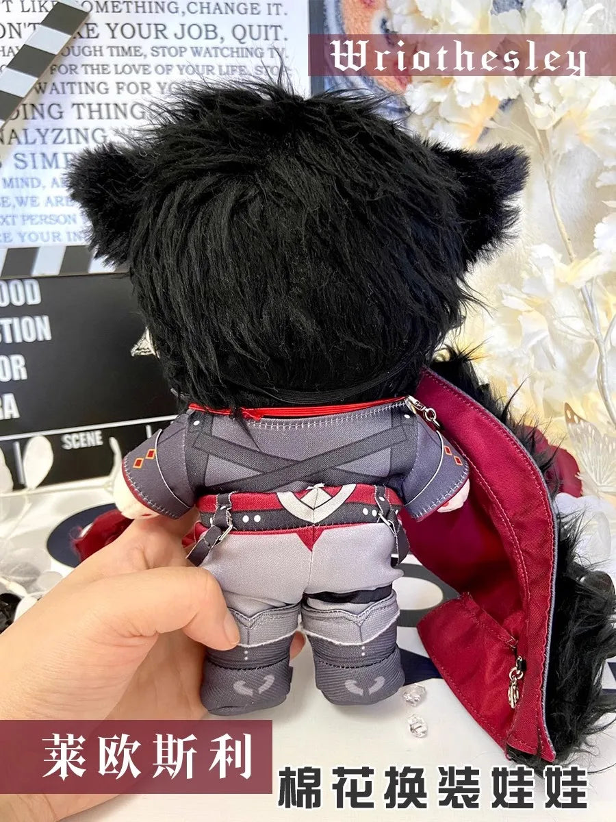 Anime Genshin Impact Plush Wanderer Kinich Scaramouche Xiao Venti Cotton changing doll Stuffed Animals Kids toy gifts Clothing