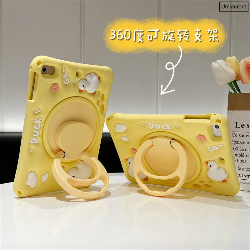 Cartoon Kids Cases For Huawei Matepad Pro 11 10.8 10.4 T10 T10S Mediapad T5 M5 Lite 8.0 10 10.1 Tablet Silicon Cover Stand Funda