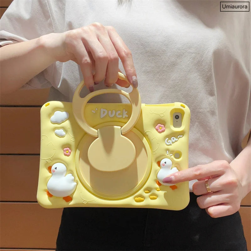 Cartoon Kids Cases For Huawei Matepad Pro 11 10.8 10.4 T10 T10S Mediapad T5 M5 Lite 8.0 10 10.1 Tablet Silicon Cover Stand Funda