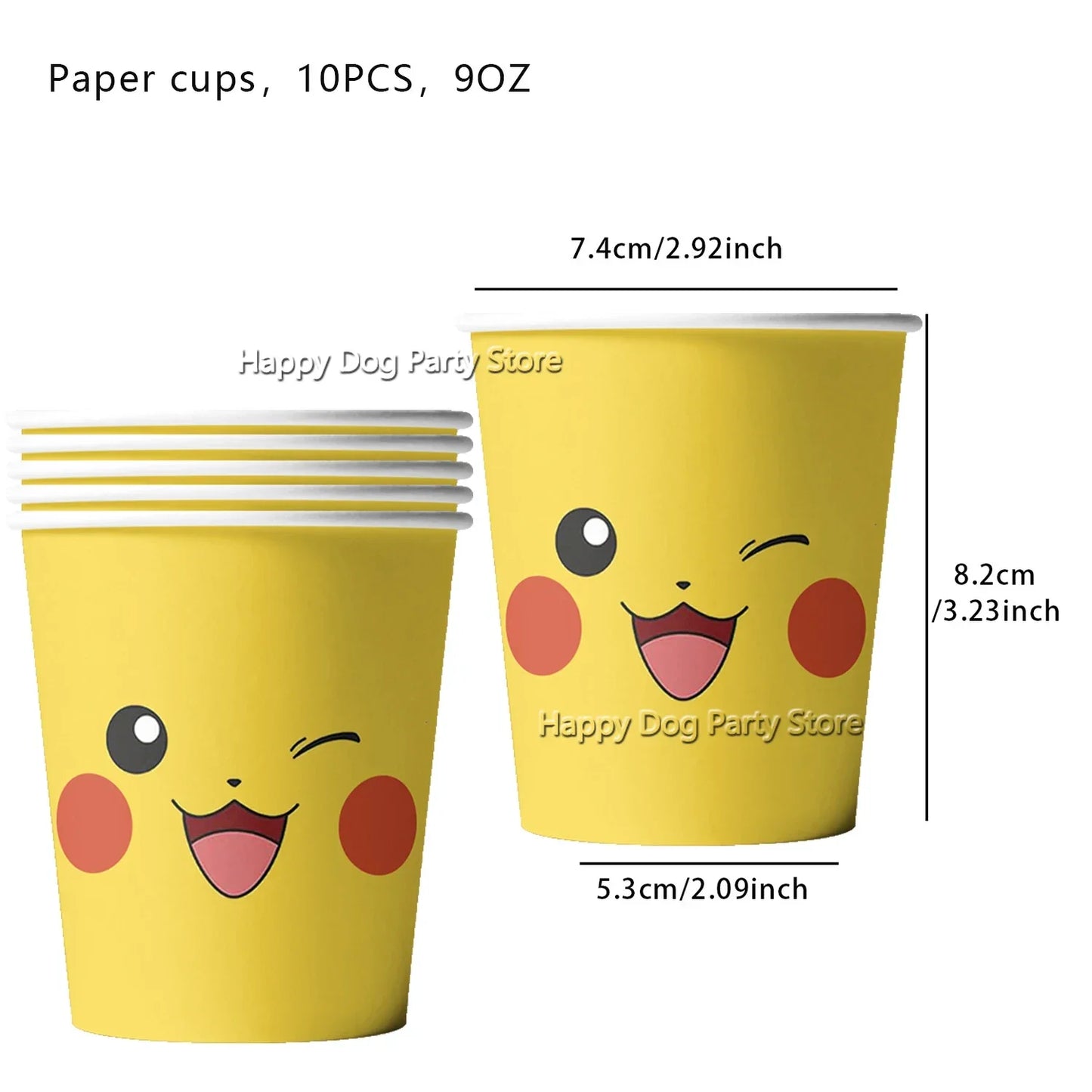 Pokemon Birthday Party Decoration New Yellow Pikachu Balloons For Kids Event Supplies Tableware Banner Backdrop Tablecloth Decor