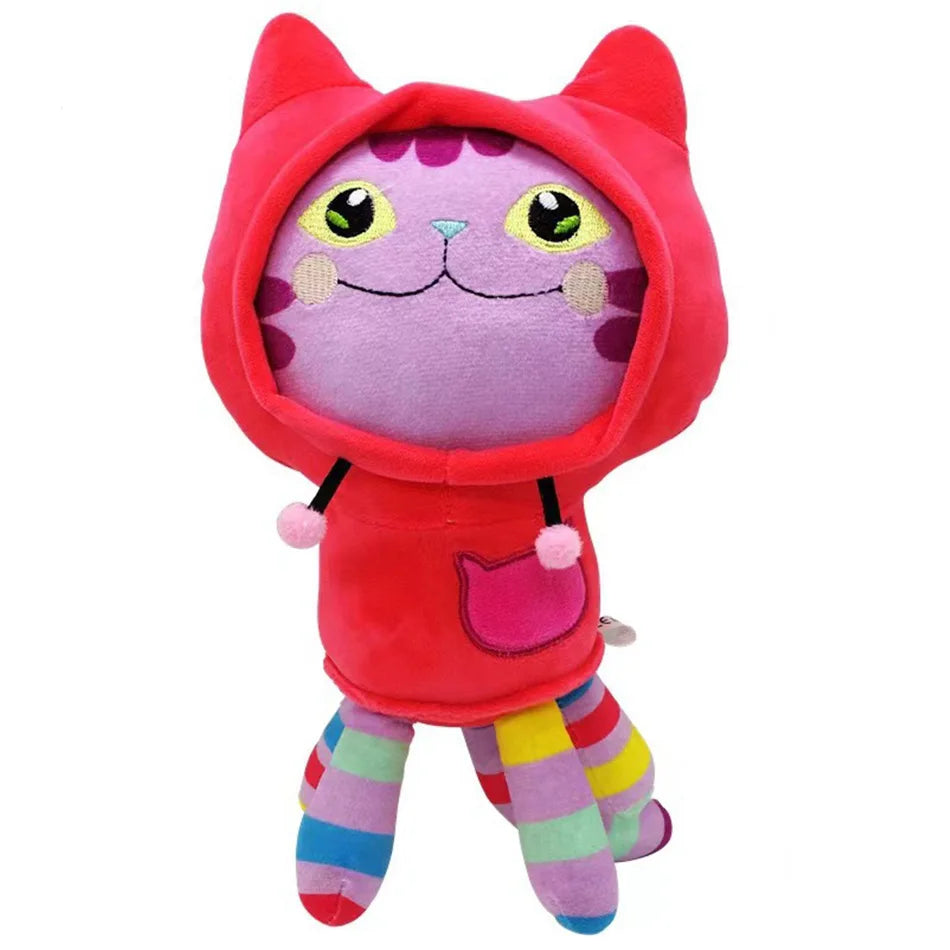 Newest 8 stlyes Gabby Dollhouse Plush Toy Mercat Cartoon Stuffed Animals Mermaid Cat Plushie Doll Kids Birthday Christams Gifts