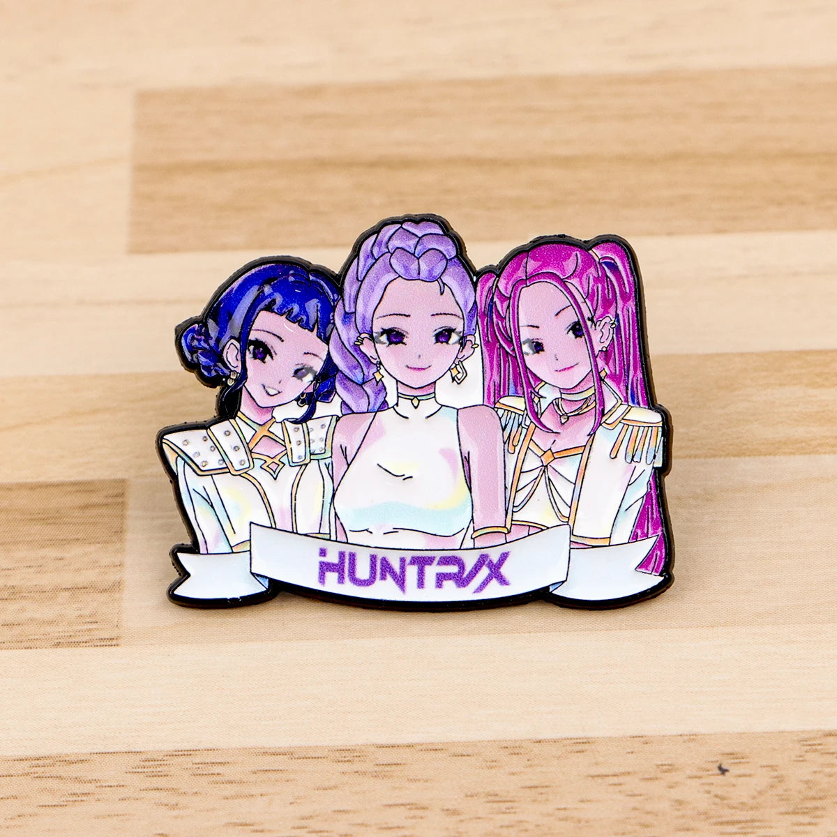 Cute Anime Girl Group Enamel Pins Cool K-POP Brooch Lapel Pin Badge on Backpack Clothing Accessories Fashion Jewelry Fans Gifts