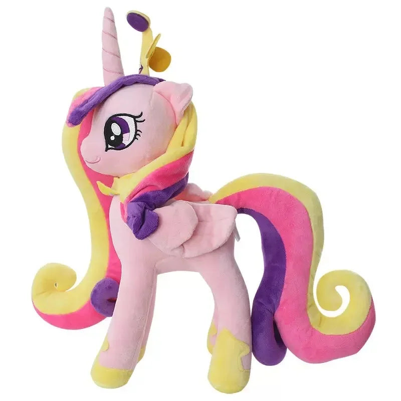 35/30CM My Little Pony Plush Toys Twilight Sparkle Pinkie Pie Fluttershy Rainbow Dash Soft Stuffed Unicorn Toys for Kids Gift