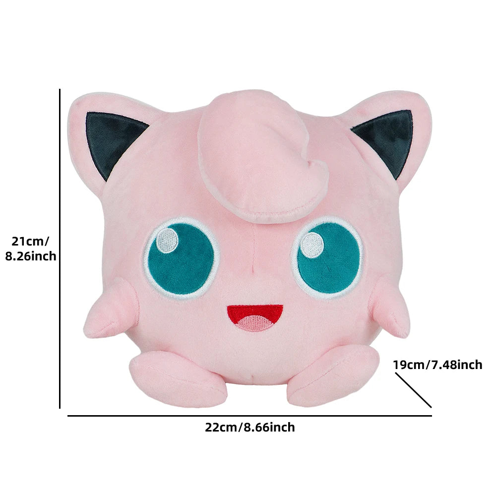 Jigglypuff Original Pokemon Plush Toys Cute Anime Soft Stuffed Animals Peluche Dolls Birthday Gifts Kids Home Decoration