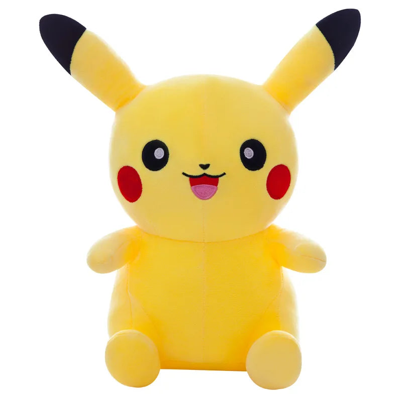 25cm Pokemon Pikachu Plush Toys Kawaii Japan Anime Elf Plush Doll Soft Stuffed Cartoon Pikachu Doll Birthday Gift For Kids Girls