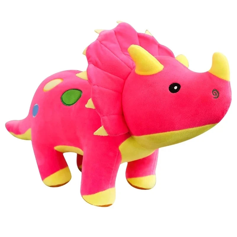 40cm/15.7in Dinosaur Doll Stuffed Toy Creative Soft Plush Stegosaurus Triceratops Plush Toy Kids Dinosaurs Toy Birthday Gifts