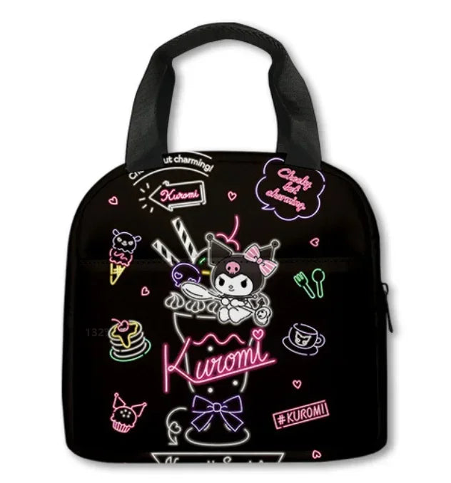 Backpack Kuromi Backpack PencilBag Student Primary and Middle kawaii Cartoon SchoolBag Mochila Birthday Gift For Girls Kids Boys