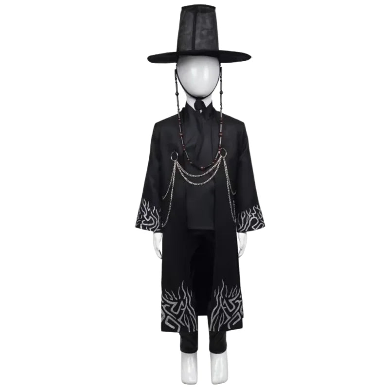 Kids Cosplay Suit Boys Cartoon Anime Stage Performance Costume Halloween Group Singing Party Clothing