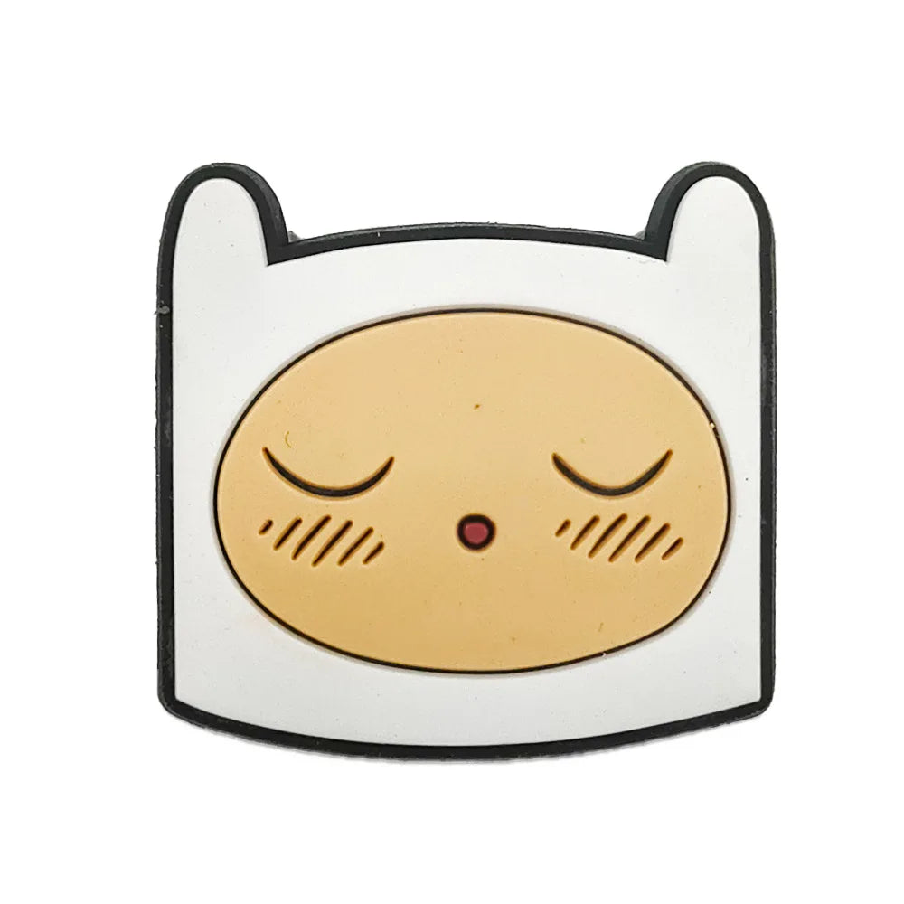 New 1pcs Adventure Cartoon Characters Shoe Charms DIY Clogs Shoe Accessories Fit Pins Decorate Buckle Kids Girls Birthday Gifts