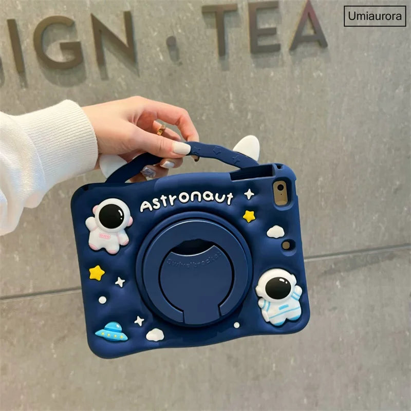 Cartoon Kids Cases For Huawei Matepad Pro 11 10.8 10.4 T10 T10S Mediapad T5 M5 Lite 8.0 10 10.1 Tablet Silicon Cover Stand Funda