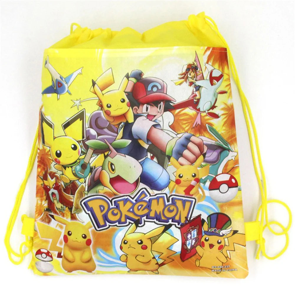 Pokemon Party Theme Disposable Tableware Banner Decor Pikachu Cup Plate Napkin Tablecloth Kids Toy Baby Shower Party Supplies ﻿