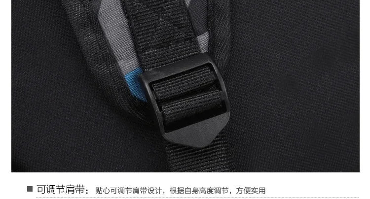 Cute Animal Capybara Print Black Backpack Teenager Student Schoolbag Boys Girls Gift