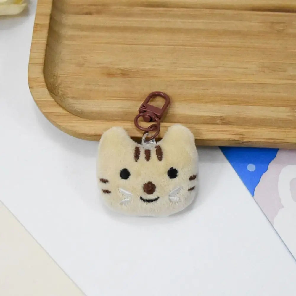 Cartoon Red Panda Plush Keyring Plush Stuffed Toys Pulling Tail Panda Plush Pendant Cute Animal Red Panda Plushies Pendant Kids