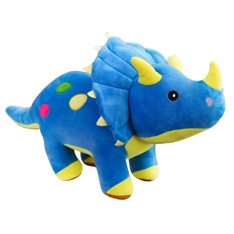 40cm/15.7in Dinosaur Doll Stuffed Toy Creative Soft Plush Stegosaurus Triceratops Plush Toy Kids Dinosaurs Toy Birthday Gifts