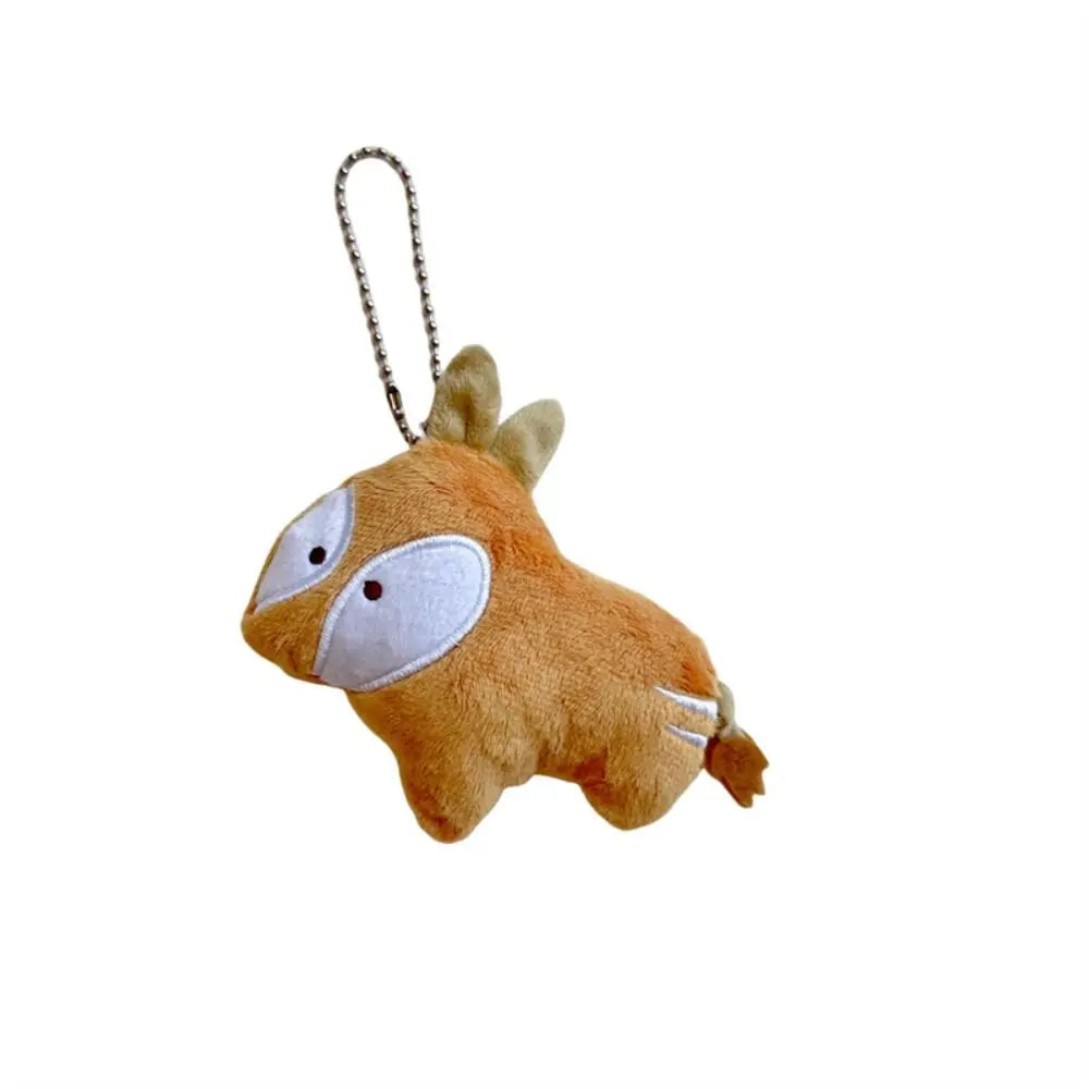 Cartoon Red Panda Plush Keyring Plush Stuffed Toys Pulling Tail Panda Plush Pendant Cute Animal Red Panda Plushies Pendant Kids
