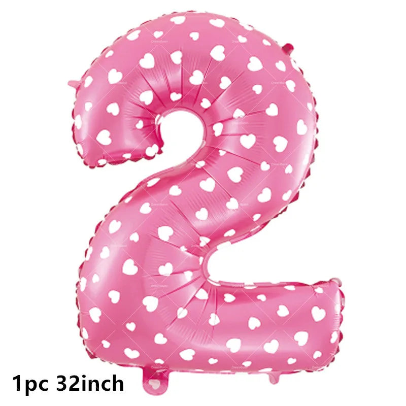 My Little Pony Foil Balloon Happy Birthday Latex Ballon Banner Party Decoration Cake Topper Supplies Backdrop Disposable Kid Toy