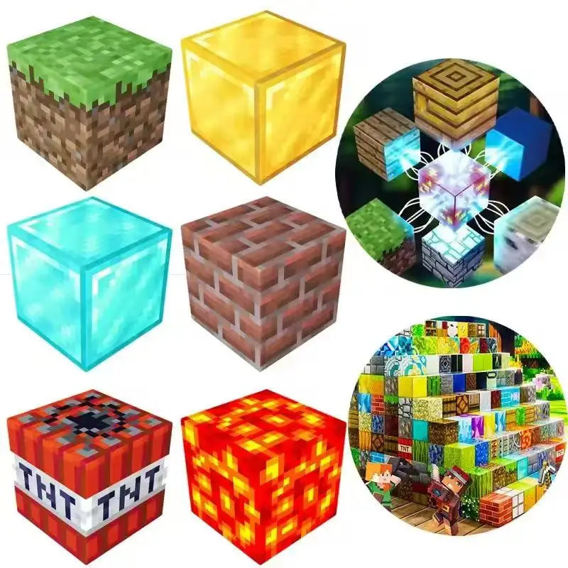 Magnetic Building Blocks World Cube Magnet World Set for Kid Age 3+ DIY Model Children Stem Best Montessori Sensory Toy