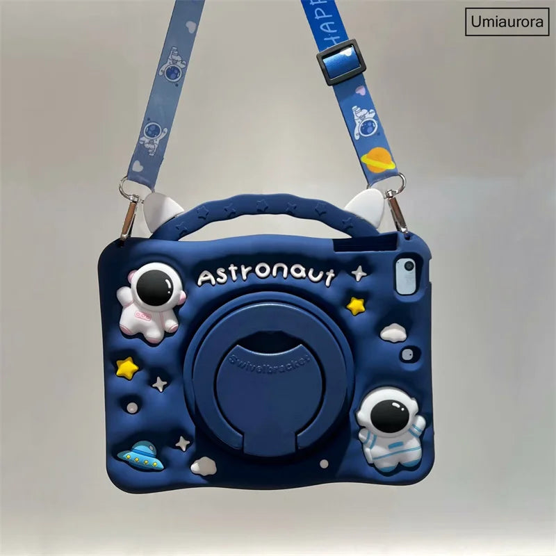 Cartoon Kids Cases For Huawei Matepad Pro 11 10.8 10.4 T10 T10S Mediapad T5 M5 Lite 8.0 10 10.1 Tablet Silicon Cover Stand Funda