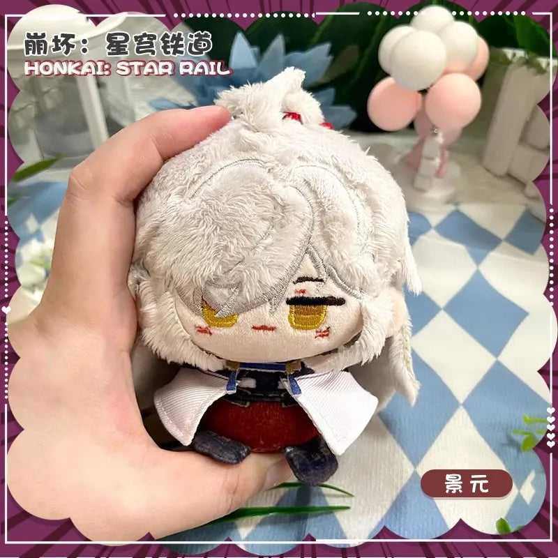 12cm Mini Anime Honkai: Star Rail Plush Doll Huohuo Serval Boothill Topaz Argenti Blade Jing Yuan Kafka boys girls gift Kids toy