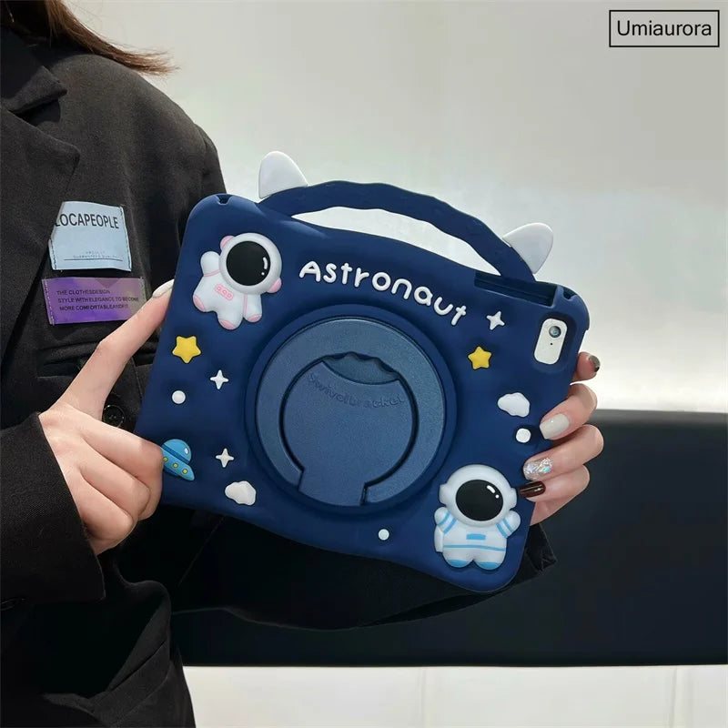 Cartoon Kids Cases For Huawei Matepad Pro 11 10.8 10.4 T10 T10S Mediapad T5 M5 Lite 8.0 10 10.1 Tablet Silicon Cover Stand Funda