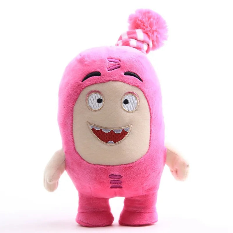 Anime Oddbods Cartoon Game Plush Toys Cute Soft Fuse Pogo Bubbles Slick Zeke Jeff Plush Doll Toys For Kids Christmas Gift 15cm
