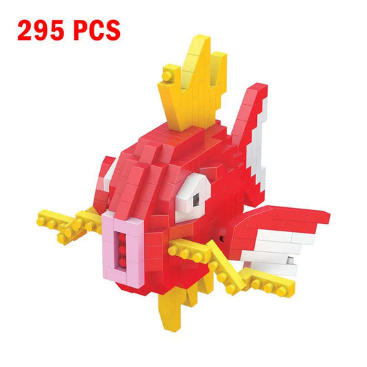 Pokemon Small Building Pokemon Nanoblock Cartoon Pikachu Animal Model Education Game Graphics Pokemon Toys For Kids Birthday