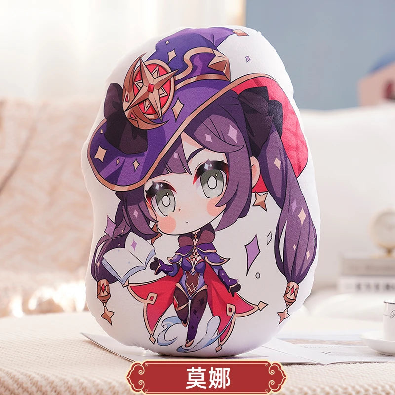 45cm Genshin Impact Plush Doll Toy Zhong Li Xiao Hu TaoTartaglia Venti Kaeya Soft Stuffed Pillow Kids Christmas Plushies Gifts