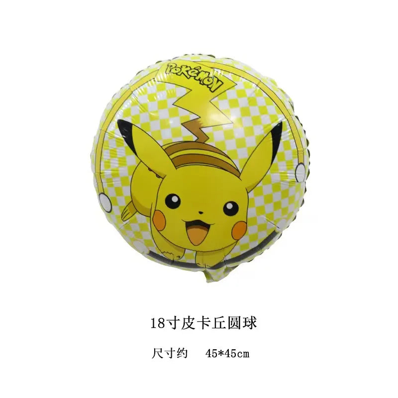 Pokemon Party Theme Disposable Tableware Banner Decor Pikachu Cup Plate Napkin Tablecloth Kids Toy Baby Shower Party Supplies ﻿