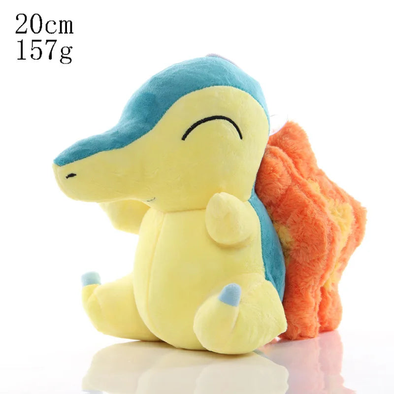 Anime Pokemon Plush Pikachu Toys Cyndaquil Stuffed Snorlax Gengar Charizard Blastoise Claw Machine Doll Exquisite Gift For Kids
