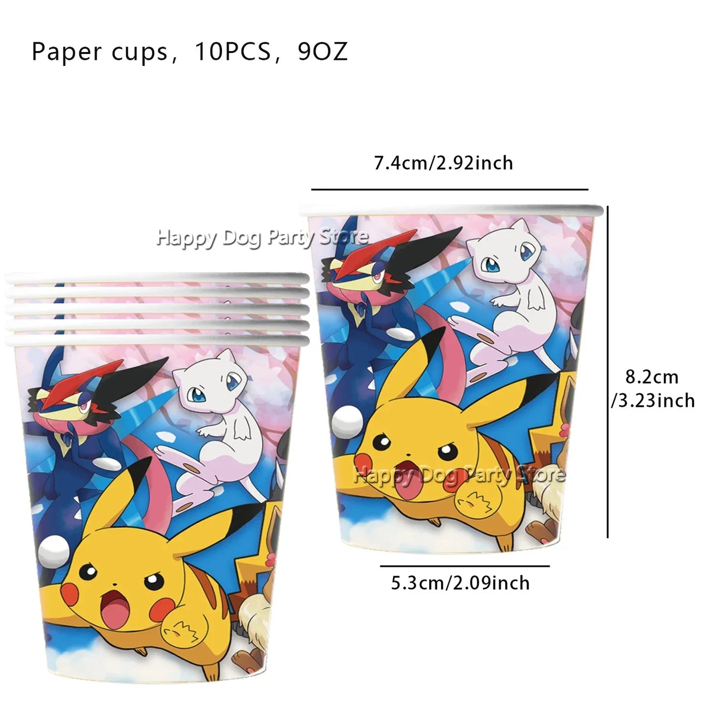 Pokemon Birthday Party Decoration New Yellow Pikachu Balloons For Kids Event Supplies Tableware Banner Backdrop Tablecloth Decor