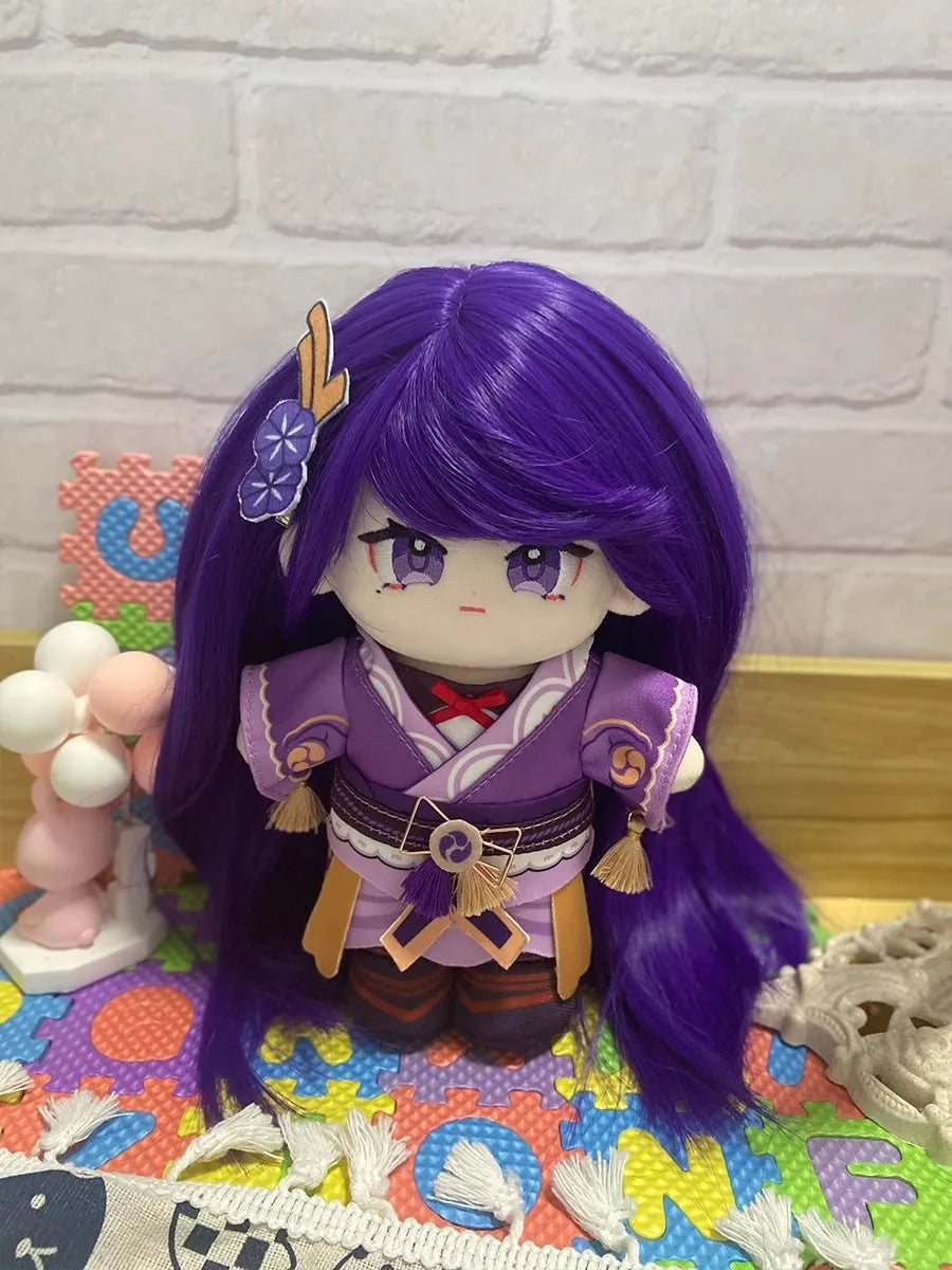 Anime Genshin Impact Plush Wanderer Kinich Scaramouche Xiao Venti Cotton changing doll Stuffed Animals Kids toy gifts Clothing