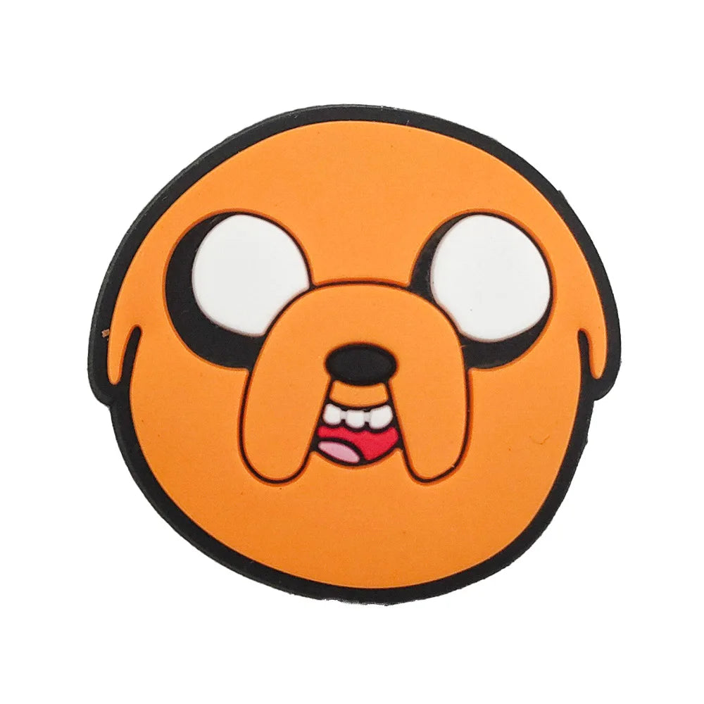 New 1pcs Adventure Cartoon Characters Shoe Charms DIY Clogs Shoe Accessories Fit Pins Decorate Buckle Kids Girls Birthday Gifts