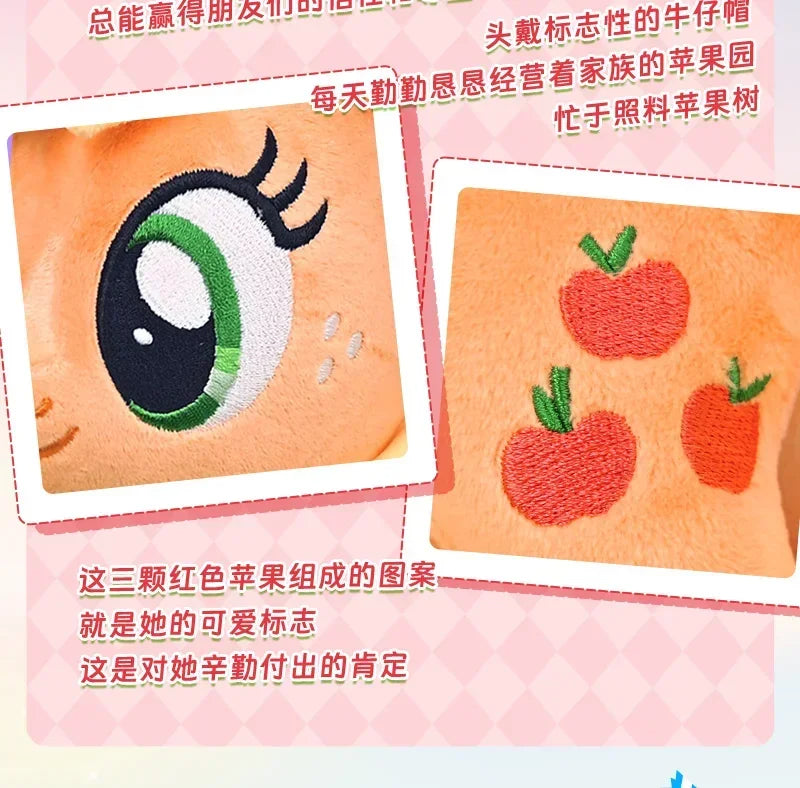 35/30CM My Little Pony Plush Toys Twilight Sparkle Pinkie Pie Fluttershy Rainbow Dash Soft Stuffed Unicorn Toys for Kids Gift