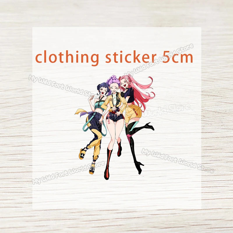 Kpop Demon Hunters High-capacity Pencil Bag Cartoon  Music Girl Pencilcase Rumi Mira Zoey Student Pen Case Kid School Stationery