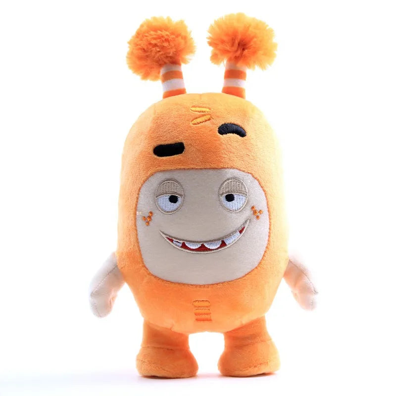 Anime Oddbods Cartoon Game Plush Toys Cute Soft Fuse Pogo Bubbles Slick Zeke Jeff Plush Doll Toys For Kids Christmas Gift 15cm