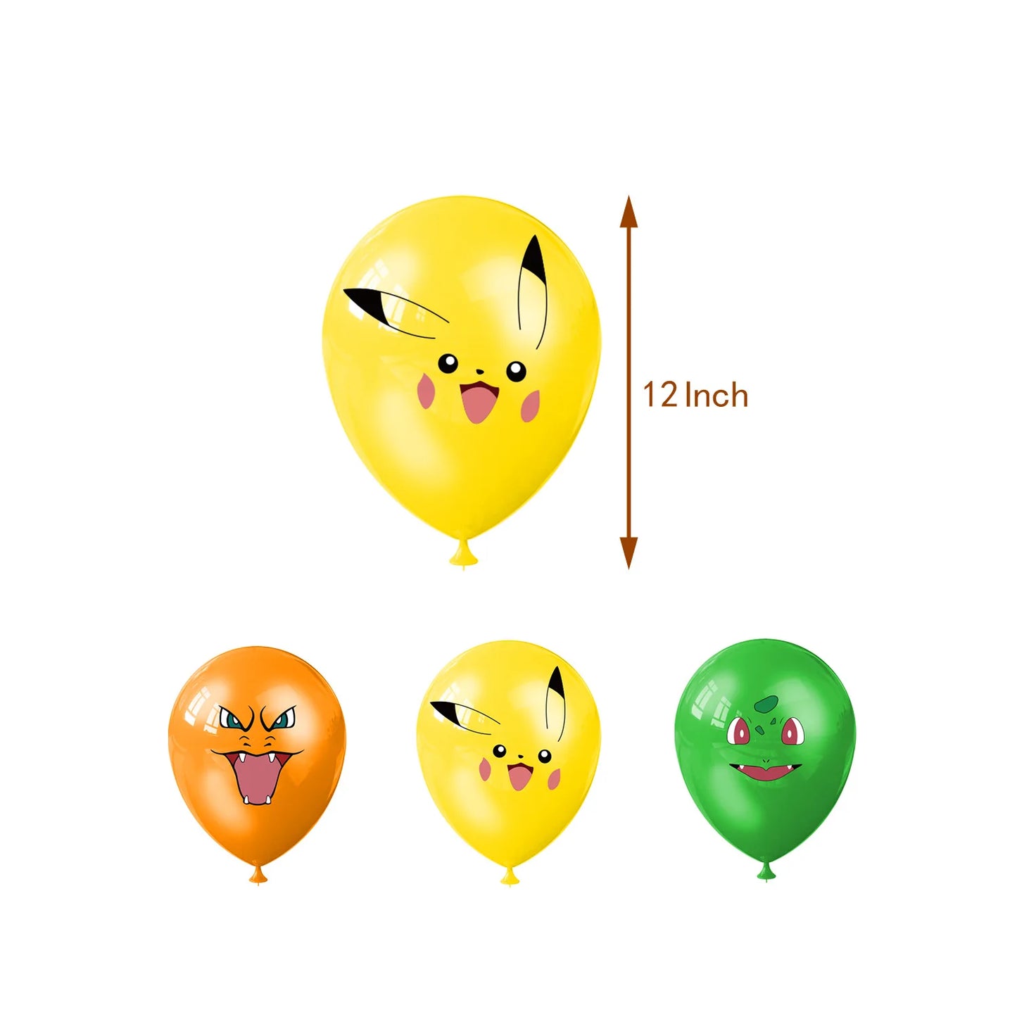 Pokemon Party Theme Disposable Tableware Banner Decor Pikachu Cup Plate Napkin Tablecloth Kids Toy Baby Shower Party Supplies ﻿