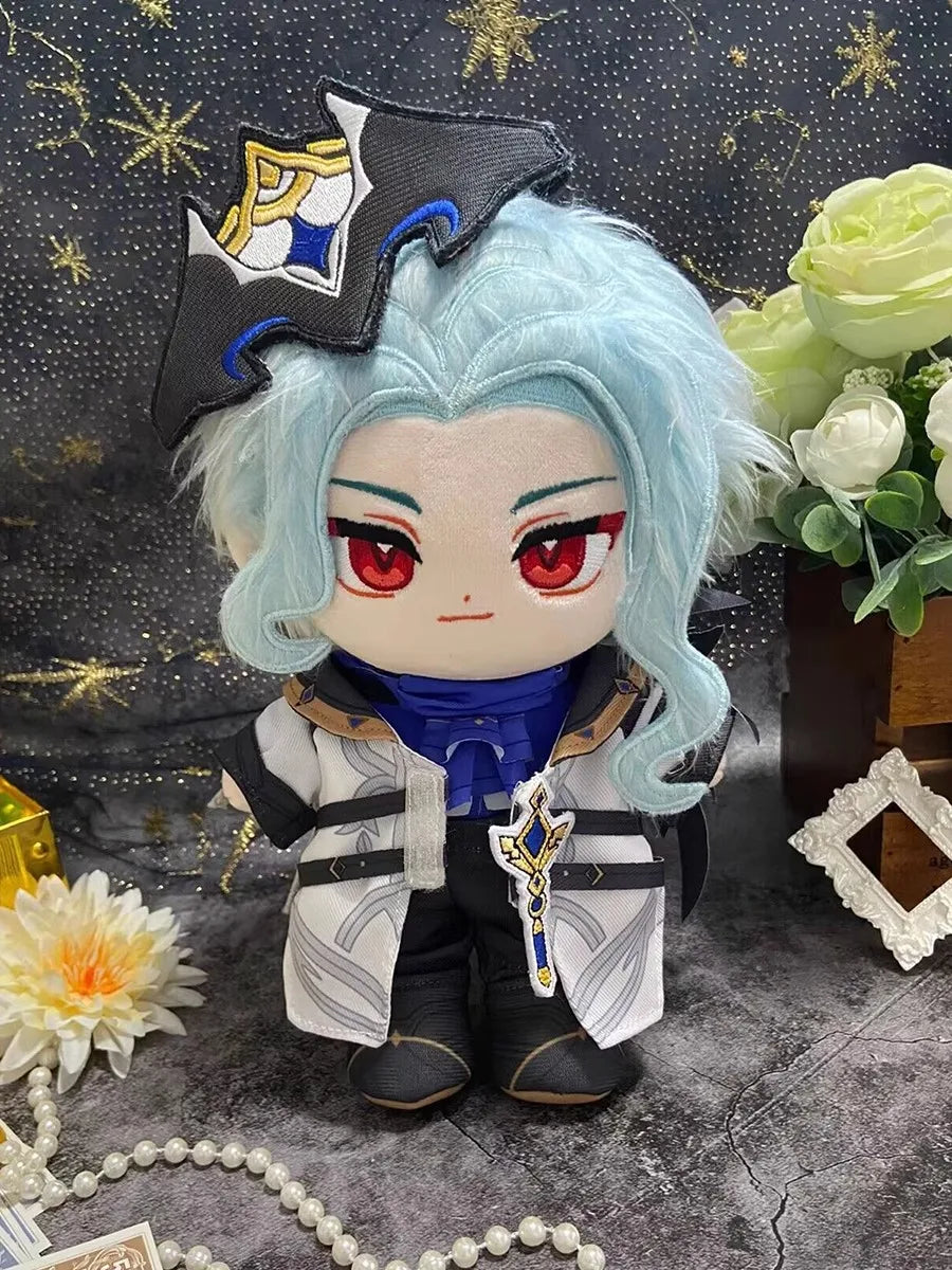 Anime Genshin Impact Plush Wanderer Kinich Scaramouche Xiao Venti Cotton changing doll Stuffed Animals Kids toy gifts Clothing