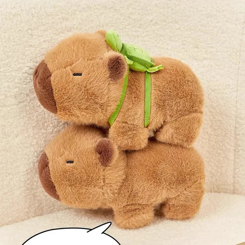 1-10PCS Rytanda Capybara Clap Circle Toys  Capybara Plush Hand Ring Fun Pop Circles Kids  Gift Slap Snap Wrap Wristband Bracelet