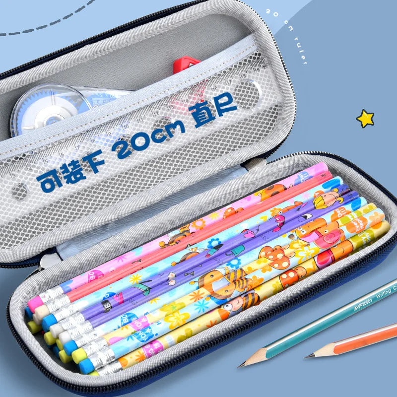 Kawaii 3D Cinnamoroll Anime Pencil Case Cute Melody Large Capacity Pen Holder Girls Boy Kids School Stationery Box Gift