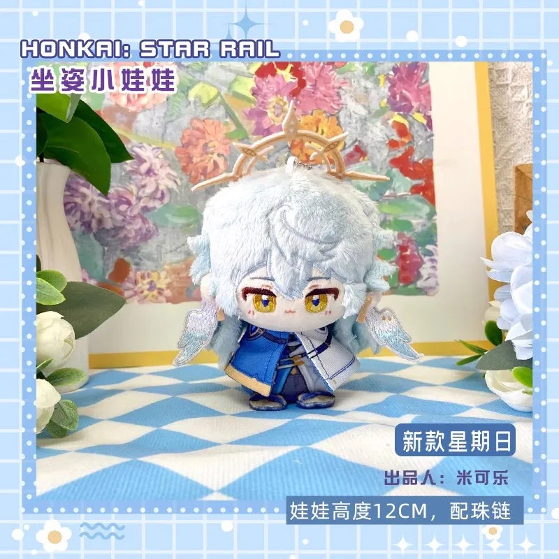 12cm Mini Anime Honkai: Star Rail Plush Doll Huohuo Serval Boothill Topaz Argenti Blade Jing Yuan Kafka boys girls gift Kids toy