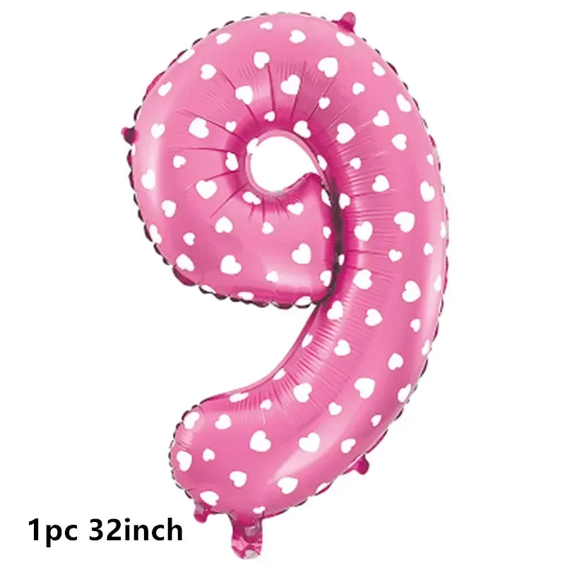 Peppa Pig Balloons Family Pink George Rebecca Susy Ballons Happy Birthday Banner Party Decoration Kids Cake Topper Tableware Toy