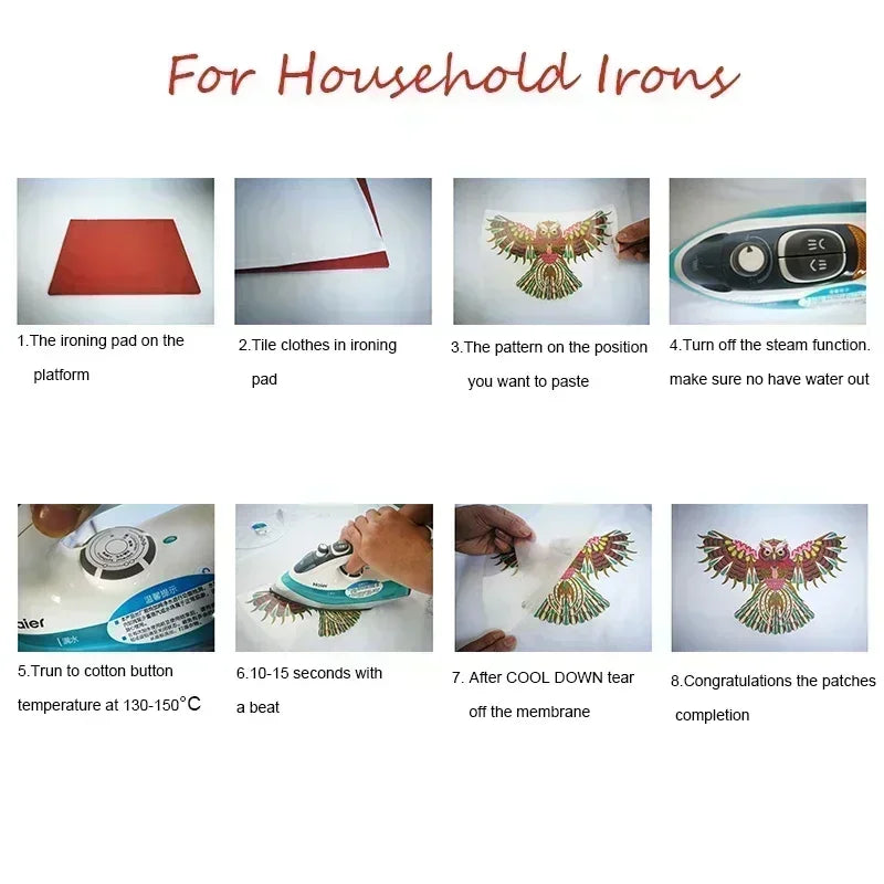 Kpop Demon Hunters Cartoon Patches for Clothes Vynil Heat Transfer Thermal Stickers DIY Kids T shirt Iron on for Women Appliqued