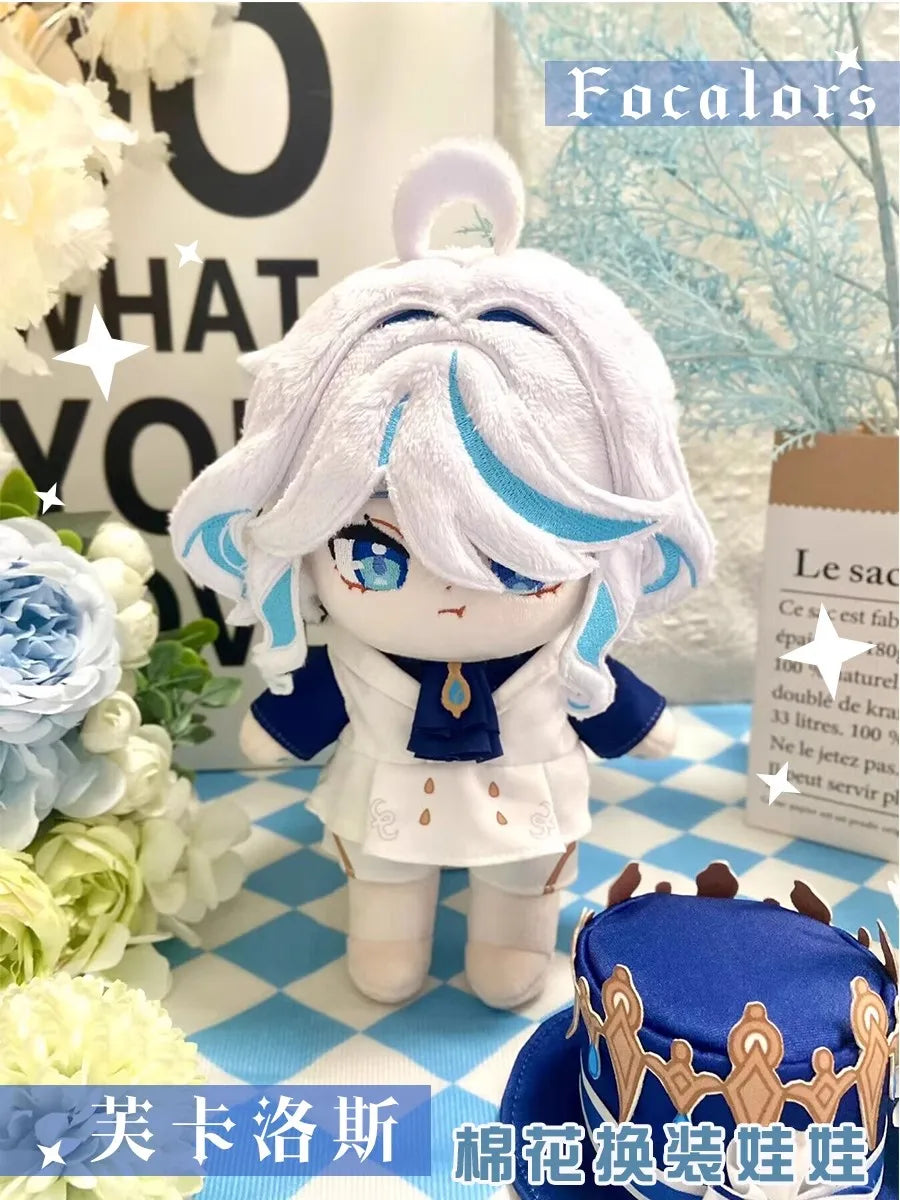 Anime Genshin Impact Plush Wanderer Kinich Scaramouche Xiao Venti Cotton changing doll Stuffed Animals Kids toy gifts Clothing