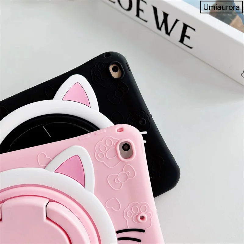 Cartoon Kids Cases For Huawei Matepad Pro 11 10.8 10.4 T10 T10S Mediapad T5 M5 Lite 8.0 10 10.1 Tablet Silicon Cover Stand Funda