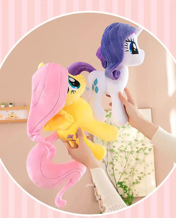 New 30/40/50cm Anime My Little Pony Prototype Plush Doll Anime Soft Pillow Girl Fluttershy Sofa Ornaments Children'S Toys Gift
