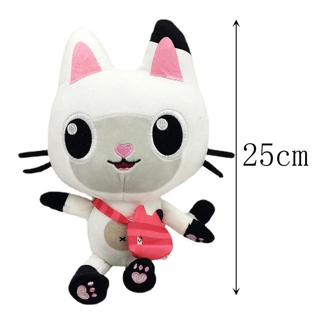 Newest 10 stlyes Gabby Dollhouse Plush Toy Mercat Cartoon Stuffed Animals Mermaid Cat Plushie Doll Kids Birthday Christams Gifts