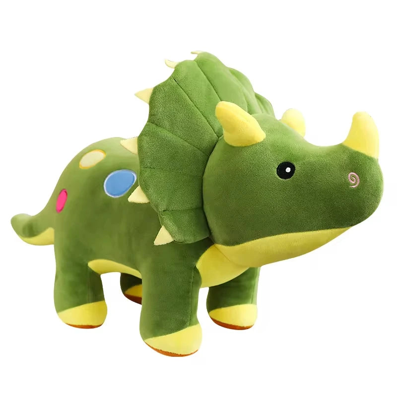 40cm/15.7in Dinosaur Doll Stuffed Toy Creative Soft Plush Stegosaurus Triceratops Plush Toy Kids Dinosaurs Toy Birthday Gifts