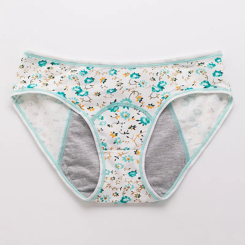 Leakproof Children Menstrual Pants Cotton Underwear Teenager Panties Fashion Underpants